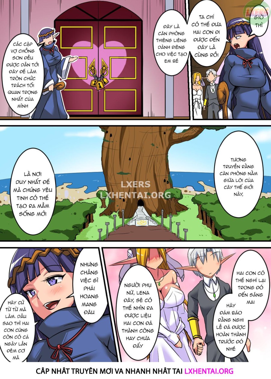 Having a Culture Exchange With an Elf Mother and Daughter 