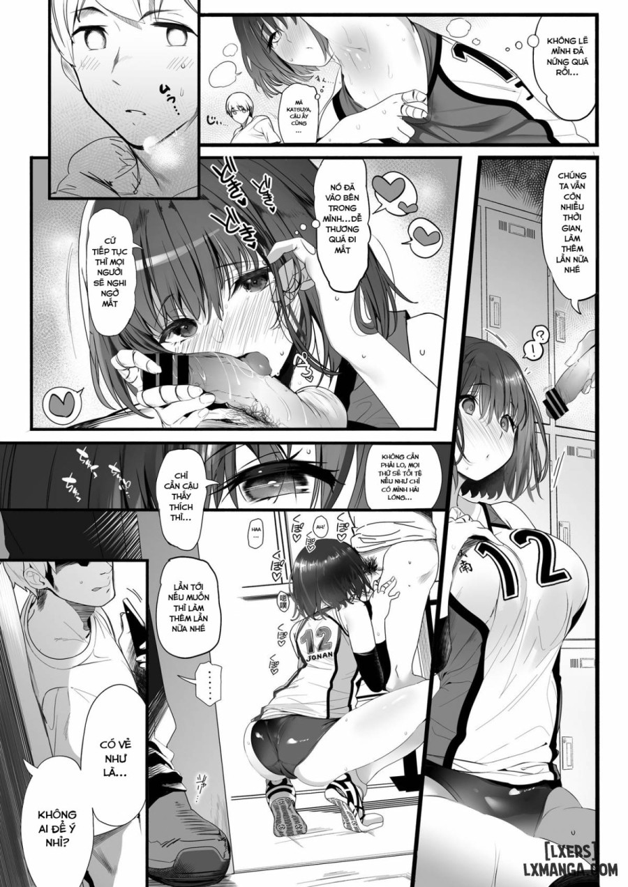 Koushinchou Volley-bu no Seisokei Kanojo ga Senpai no Mono ni Natte Shimau Ichibushijuu 