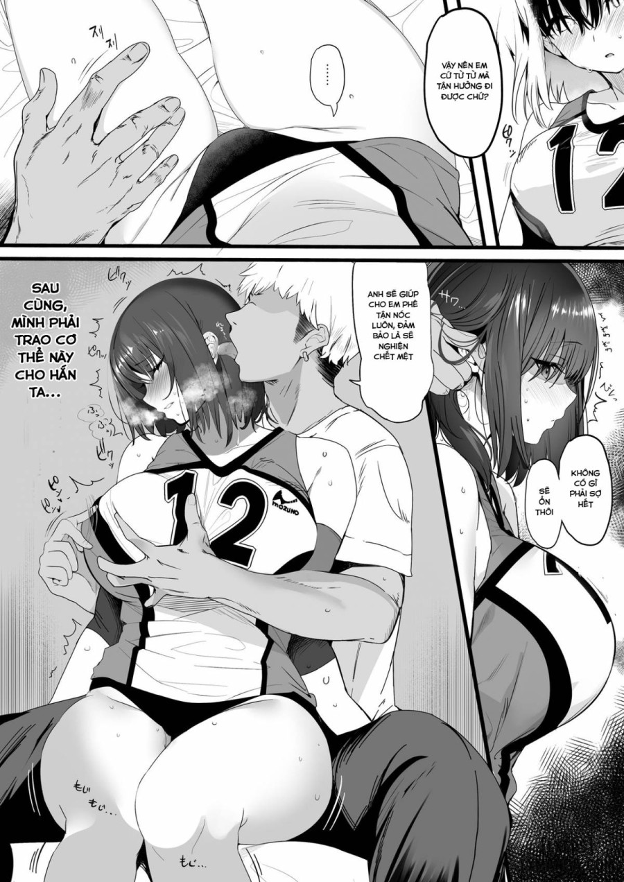 Koushinchou Volley-bu no Seisokei Kanojo ga Senpai no Mono ni Natte Shimau Ichibushijuu 