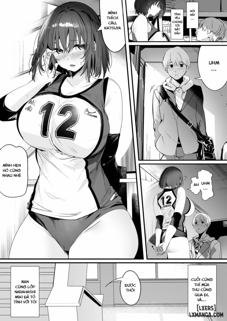 Koushinchou Volley-bu no Seisokei Kanojo ga Senpai no Mono ni Natte Shimau Ichibushijuu 