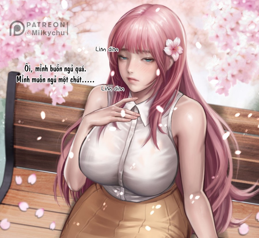 Part-timer cherry blossom girl 