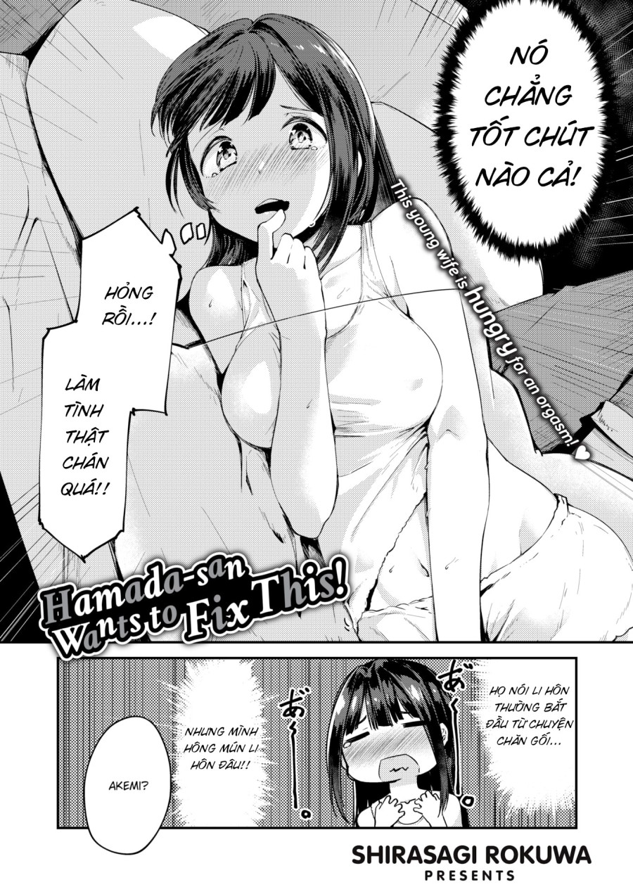 Hamada-san muốn sửa chữa lại việc này! 