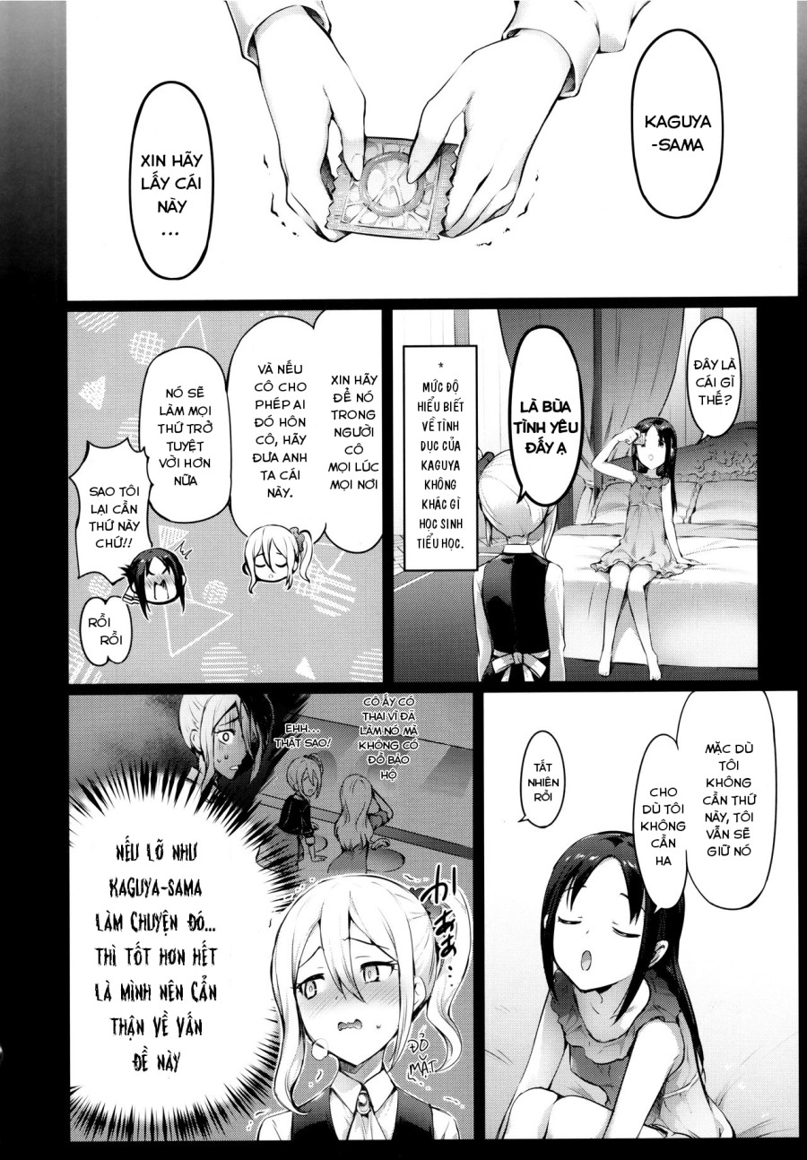 Lá bùa yêu của Kaguya. 