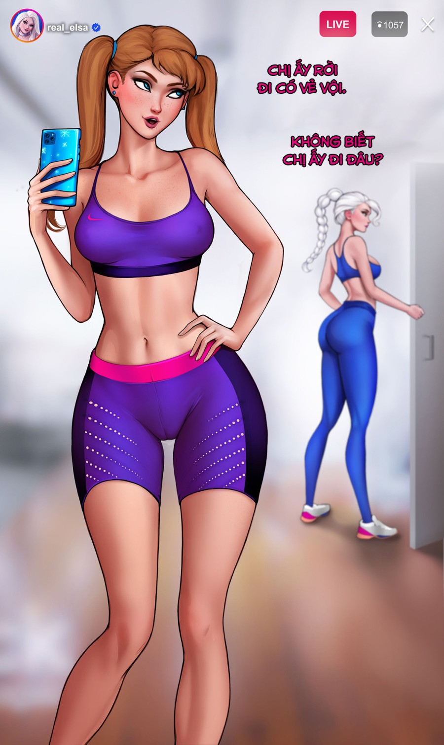 How to train your ass with Elsa 