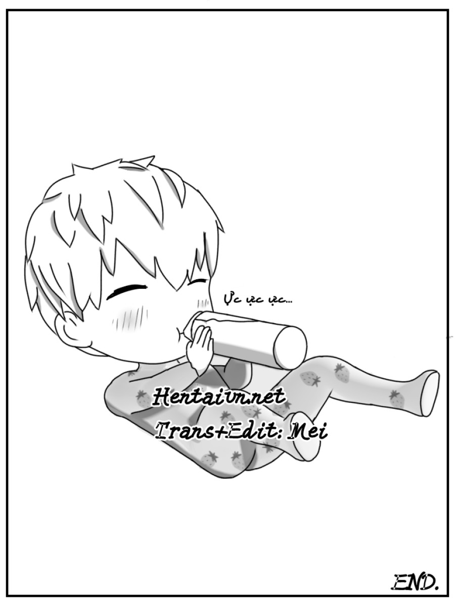 Papa con muốn uống sữa! 