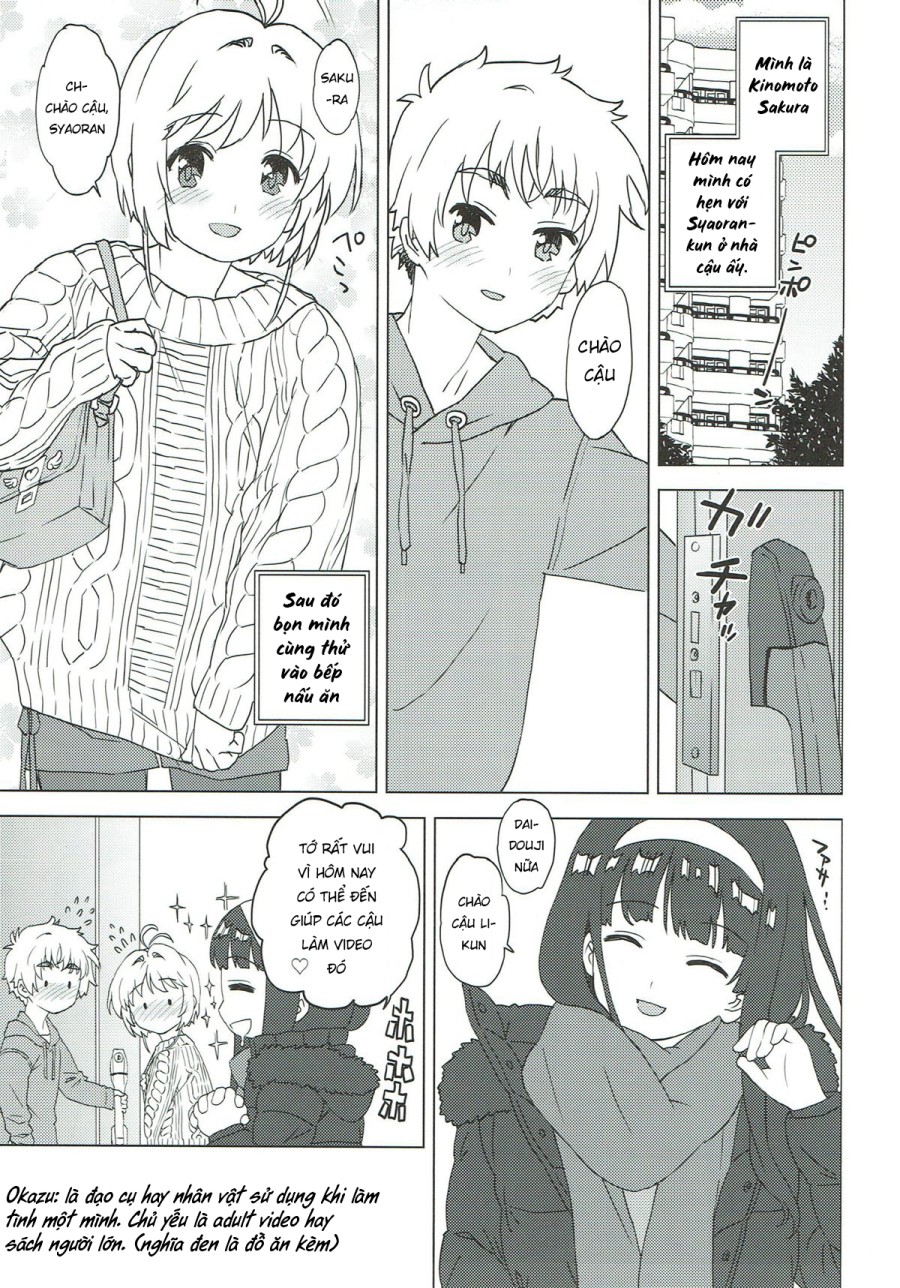 Làm video cùng Sakura và Syaoran 