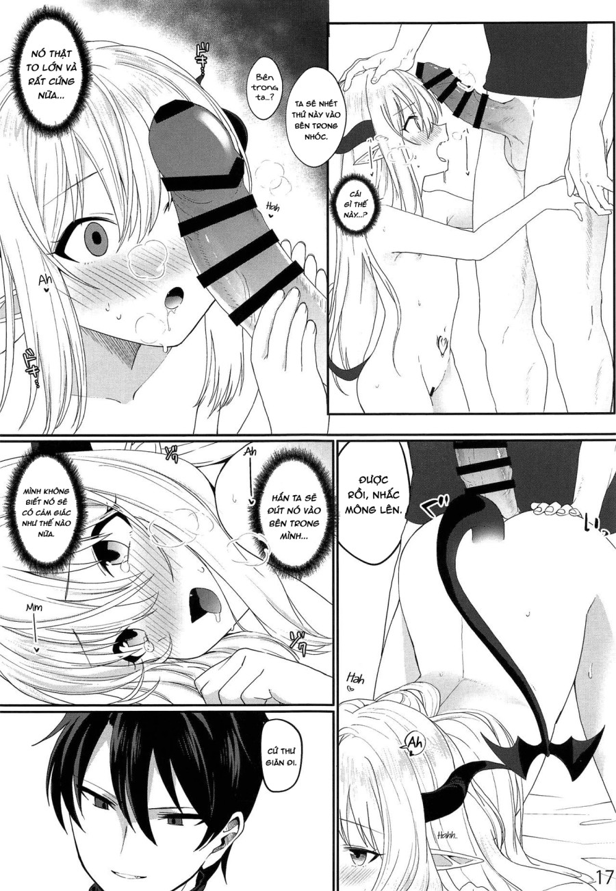 Yuusha no Dorei Inmon ga Maou no Musume o Youshanaku Osou! 