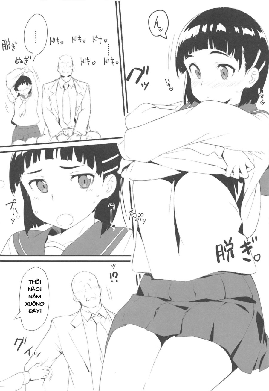 Suguha và ông chú đẹp zai~ 