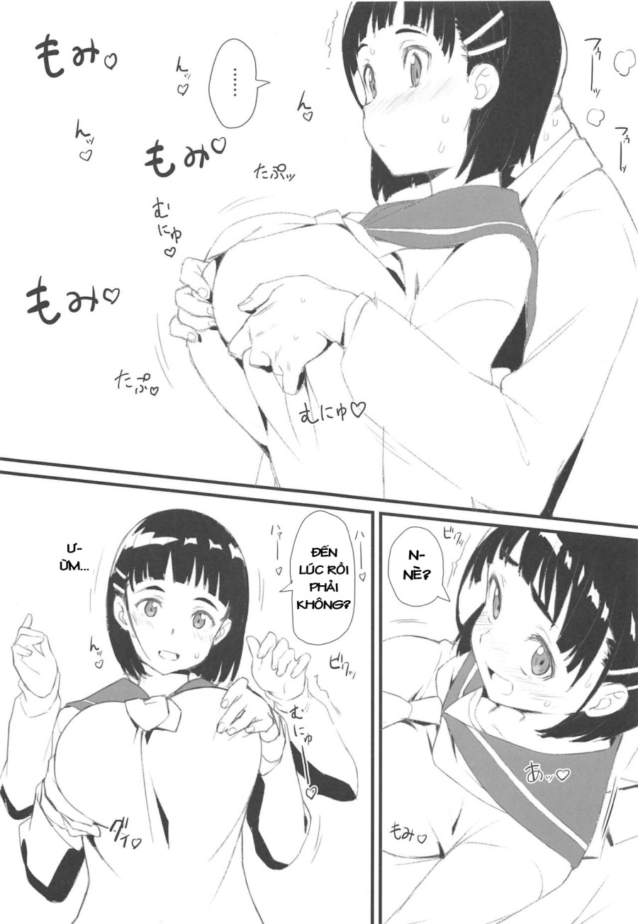 Suguha và ông chú đẹp zai~ 