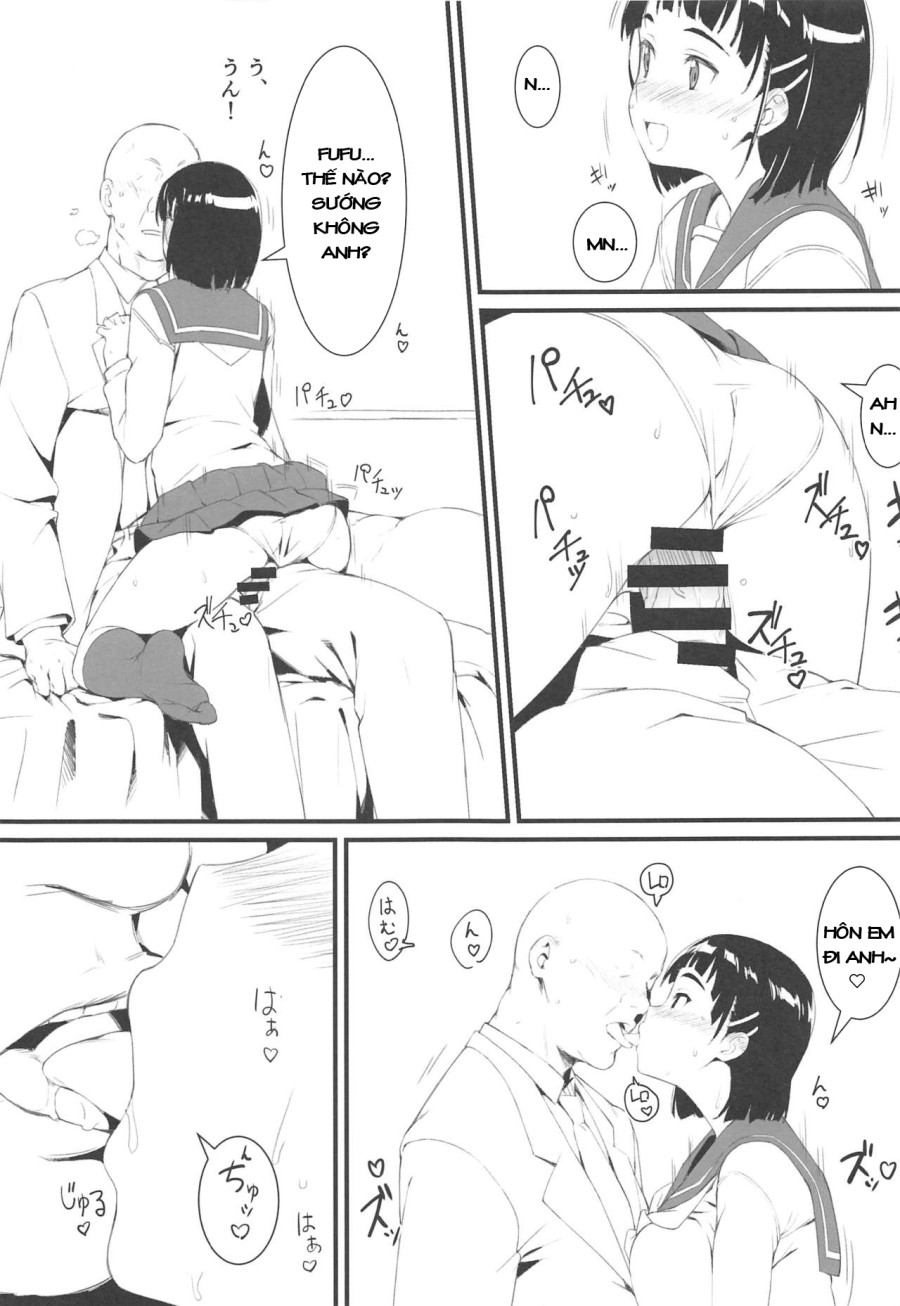 Suguha và ông chú đẹp zai~ 