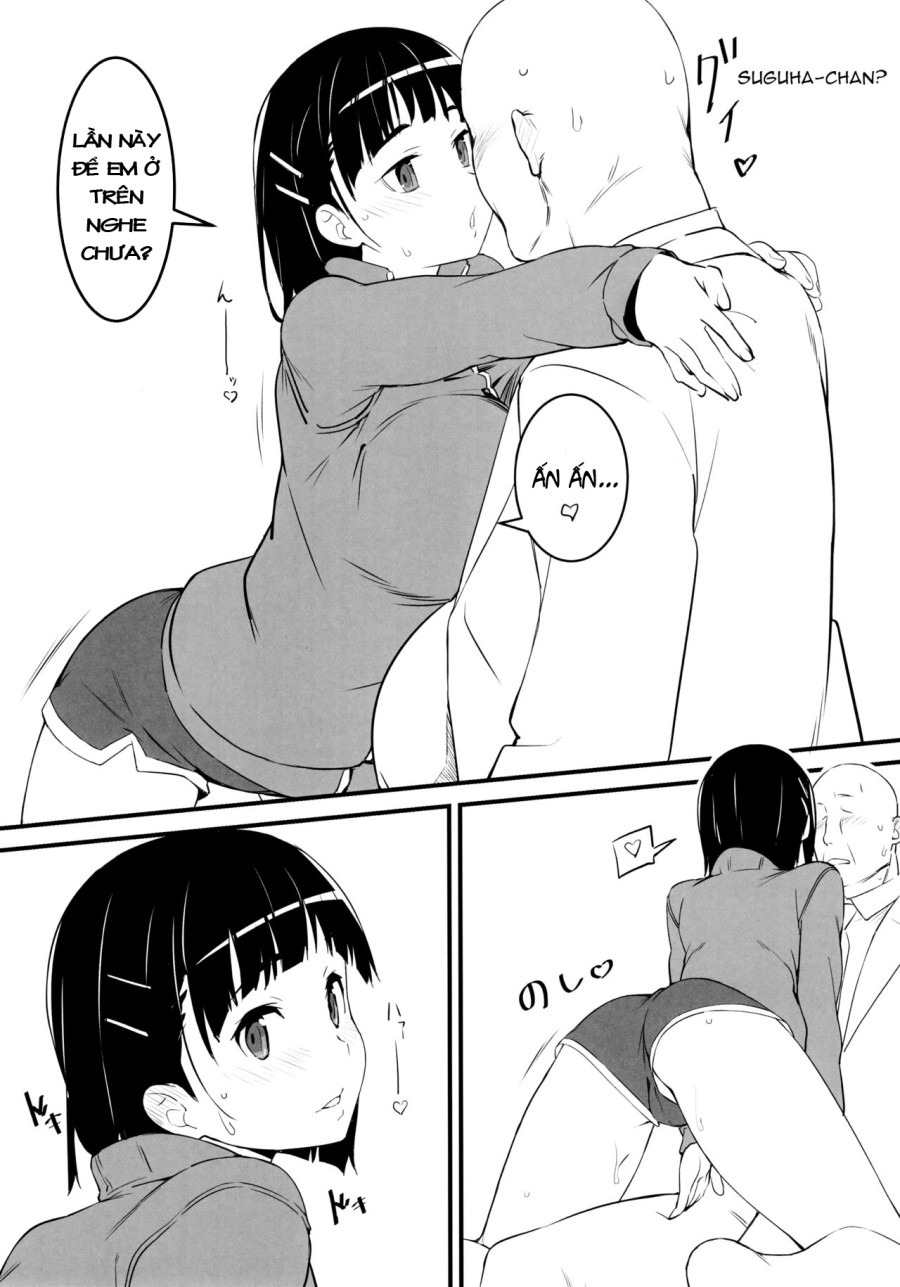 Suguha và ông chú đẹp zai~ 