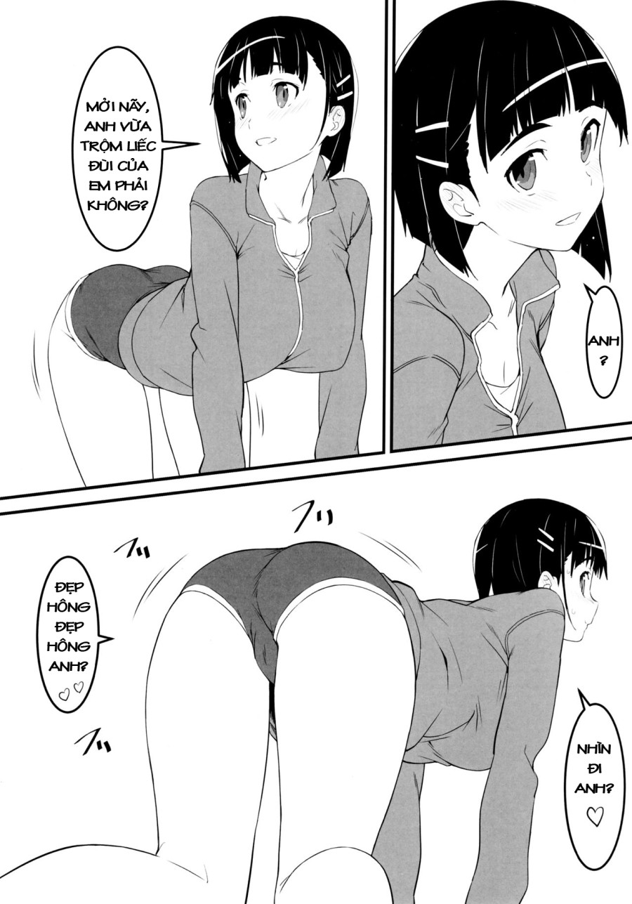 Suguha và ông chú đẹp zai~ 