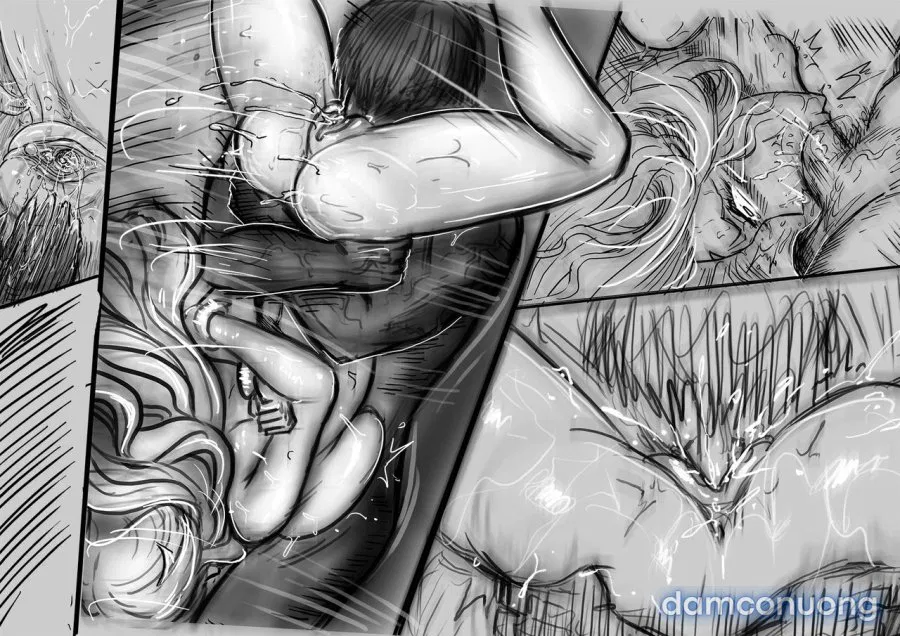 Space Girl Defeated 