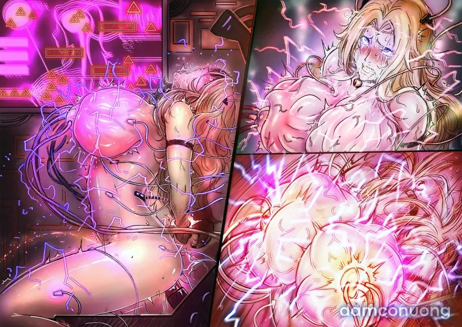 Space Girl Defeated 