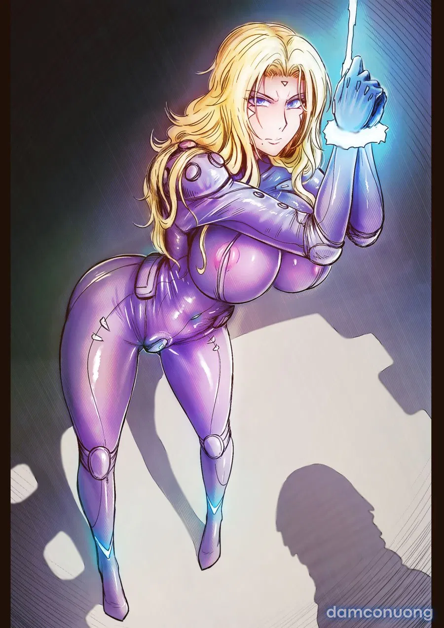 Space Girl Defeated 