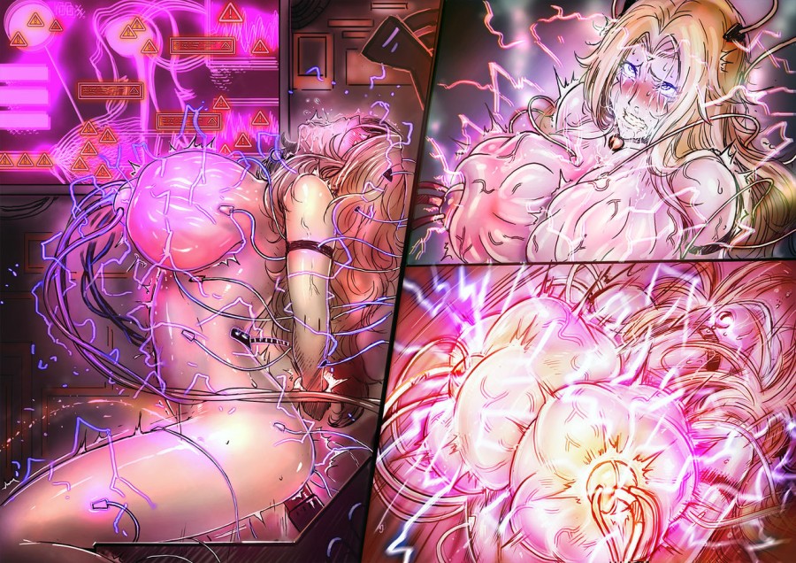 Space Girl Defeated 