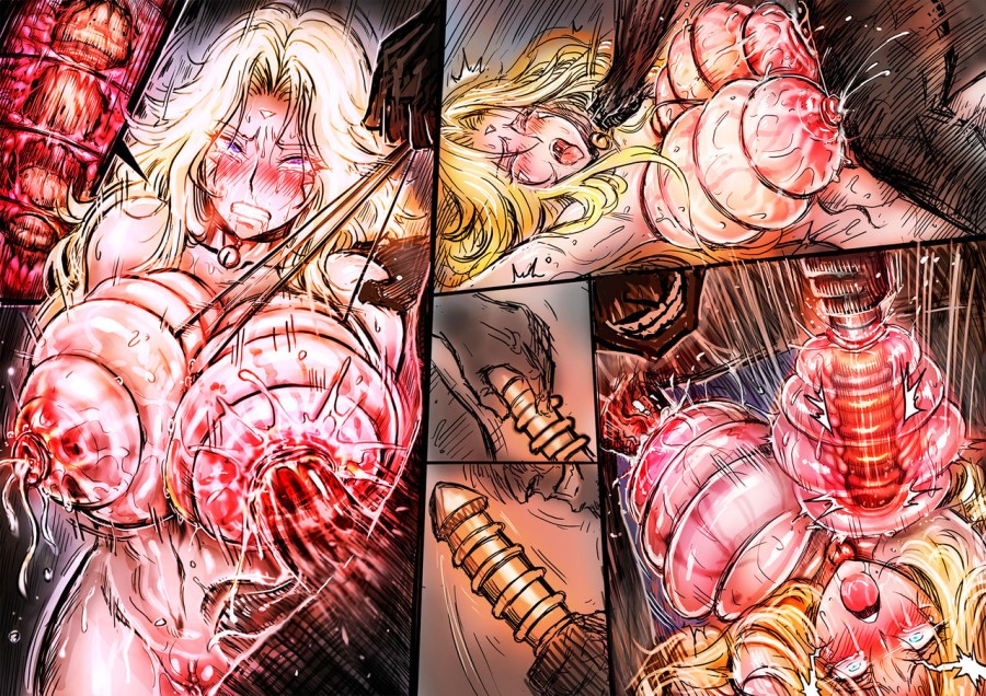 Space Girl Defeated 
