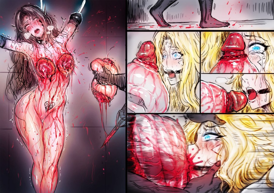 Space Girl Defeated 