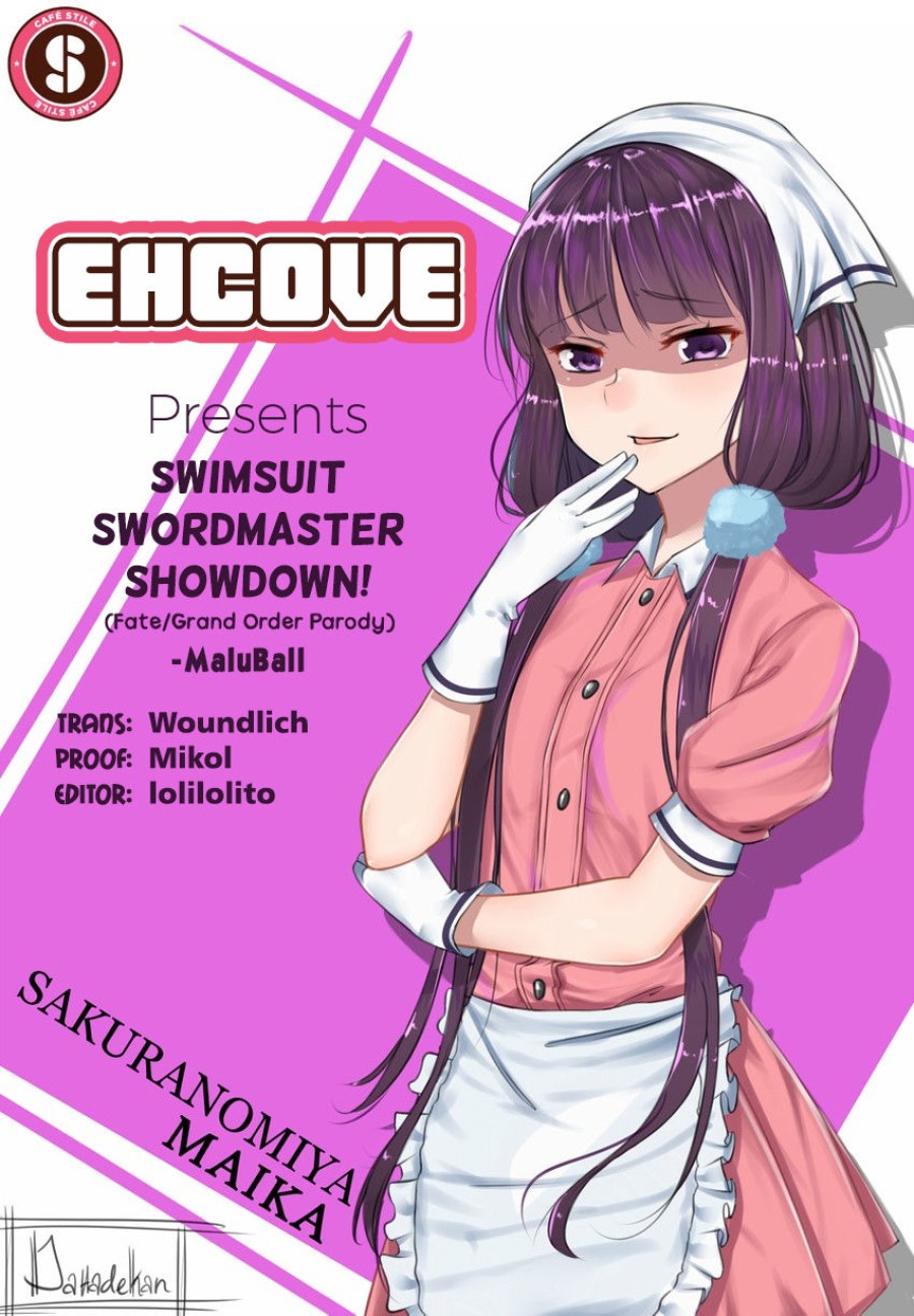 Cuộc đấu giữa hai kiếm sĩ đồ bơi! 