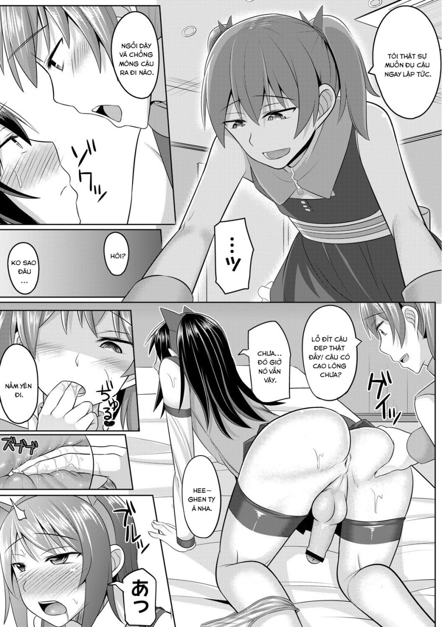 Cosplay Otokonoko-tachi ~ Ushiro no Ana ni Iretai Kankei 