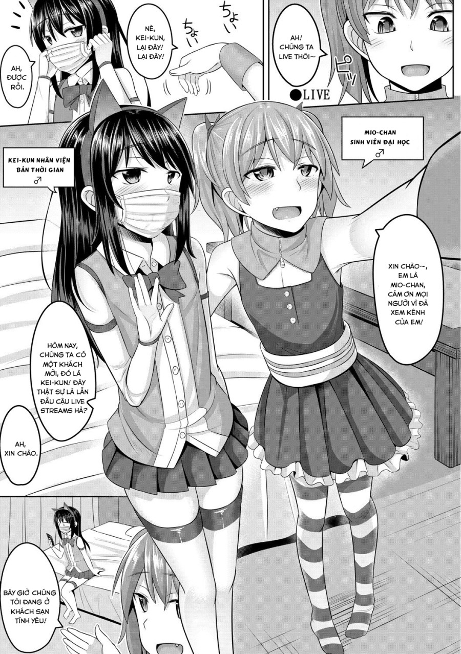 Cosplay Otokonoko-tachi ~ Ushiro no Ana ni Iretai Kankei 