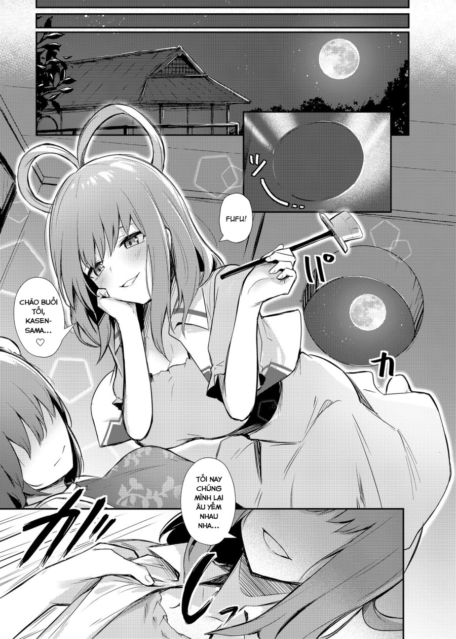 Kasen-chan no Jasen Rouraku Challenge (Touhou Project) 