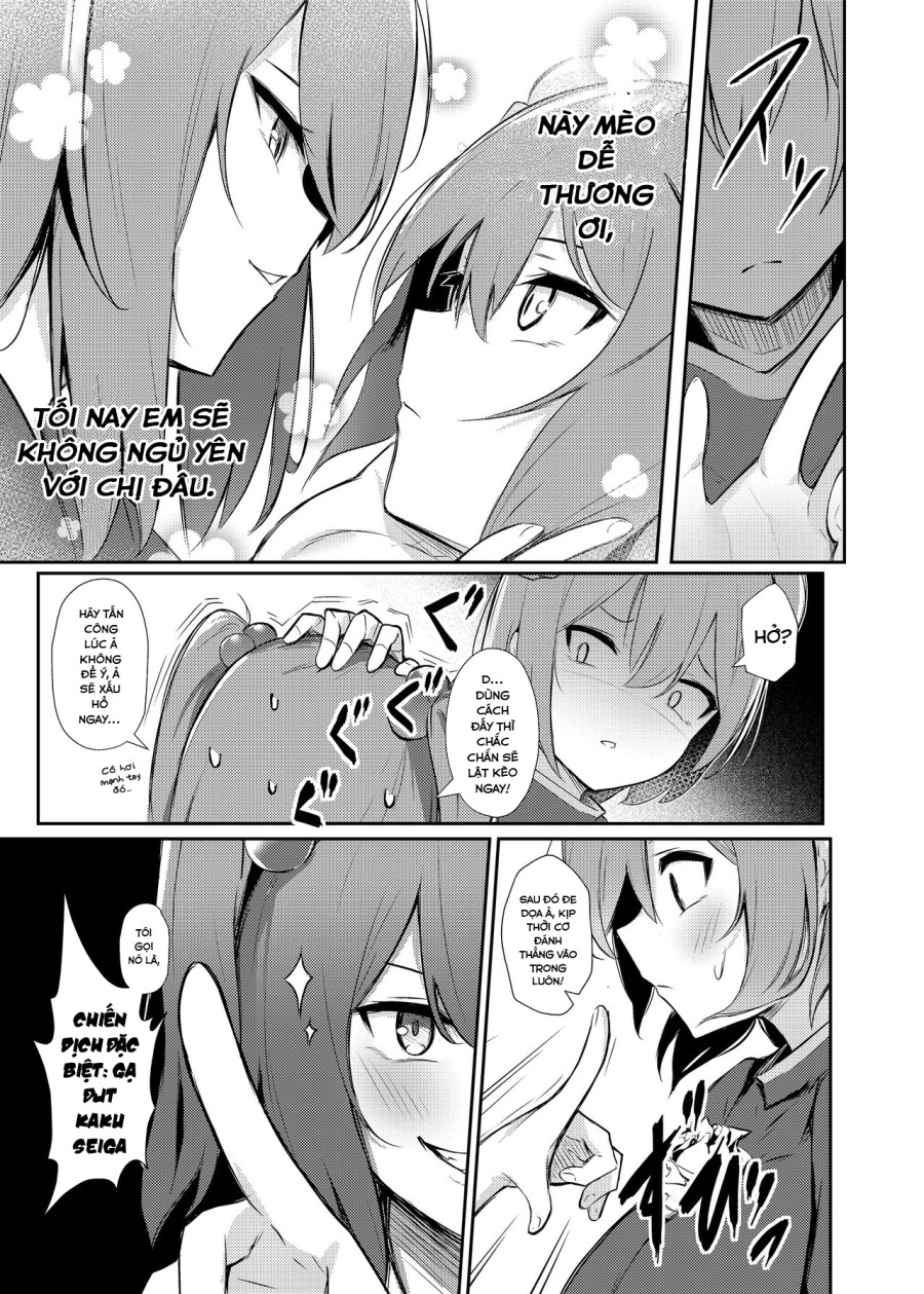 Kasen-chan no Jasen Rouraku Challenge (Touhou Project) 