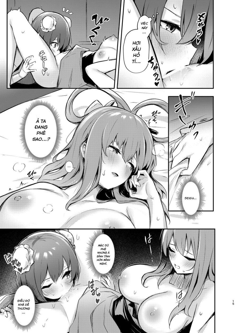Kasen-chan no Jasen Rouraku Challenge (Touhou Project) 