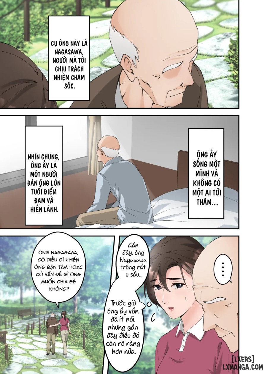 Hitozuma no Kaigoshi ga Yoboyobo Jii-san ni Ikasare Makuru Hanashi 