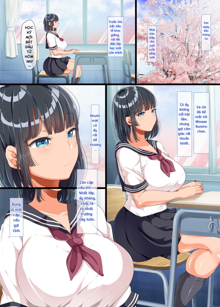 Onaji Class ni Natta Muboubi Muteikou Kyonyuu Bishoujo Sumire-chan ni Yaritai Houdai na Shingakki 
