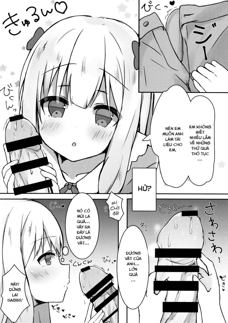 Eromanga Sensei no Shiryou ni Natte Ippai Pakopako Suru Hon (Eromanga Sensei) 