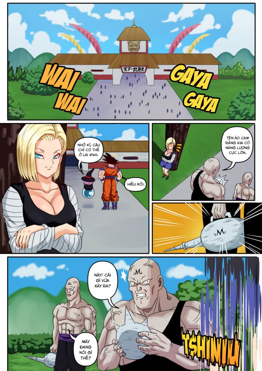 Android 18 & Gohan 