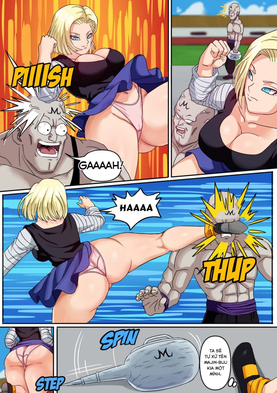 Android 18 & Gohan 