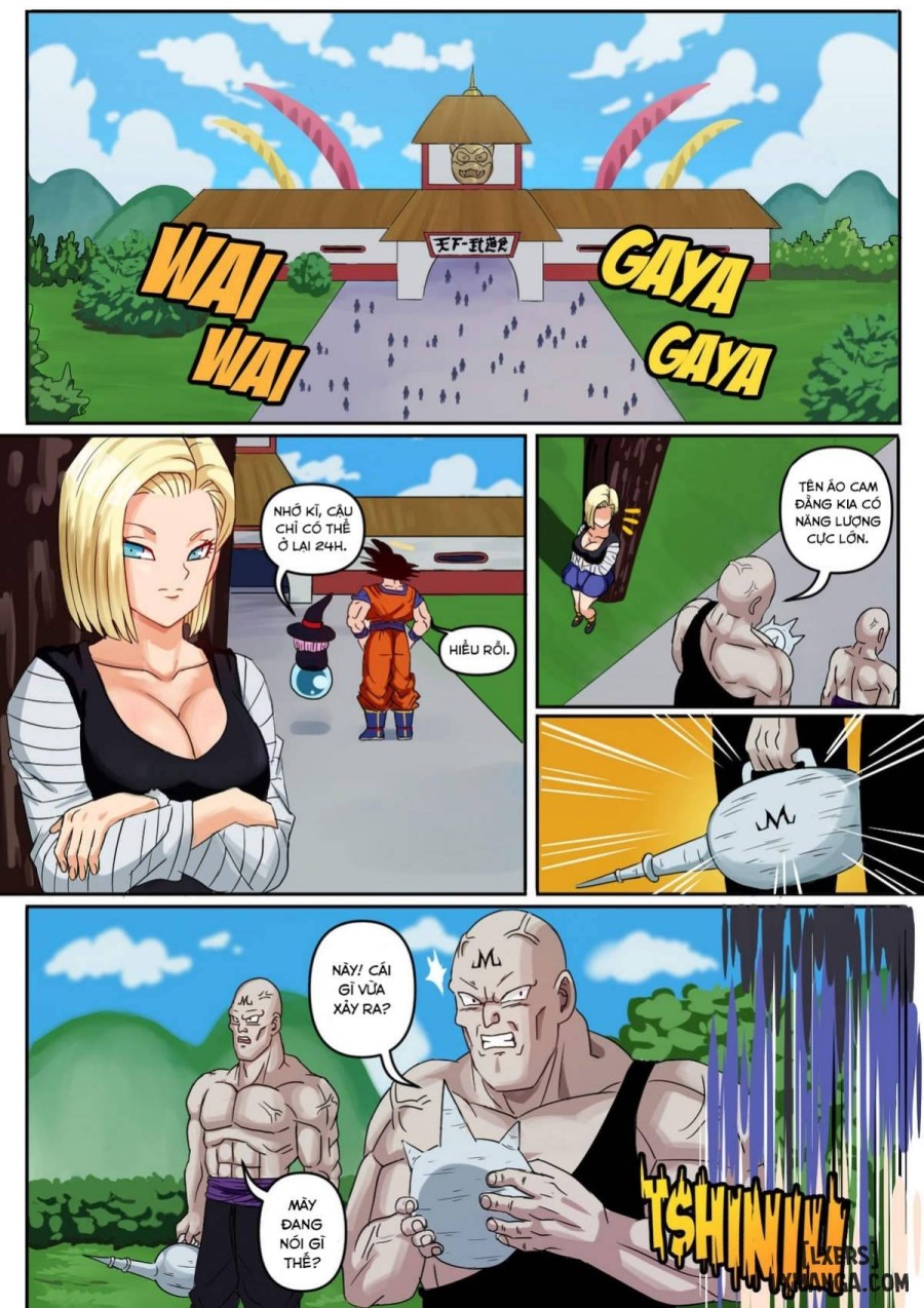 Android 18 & Gohan 
