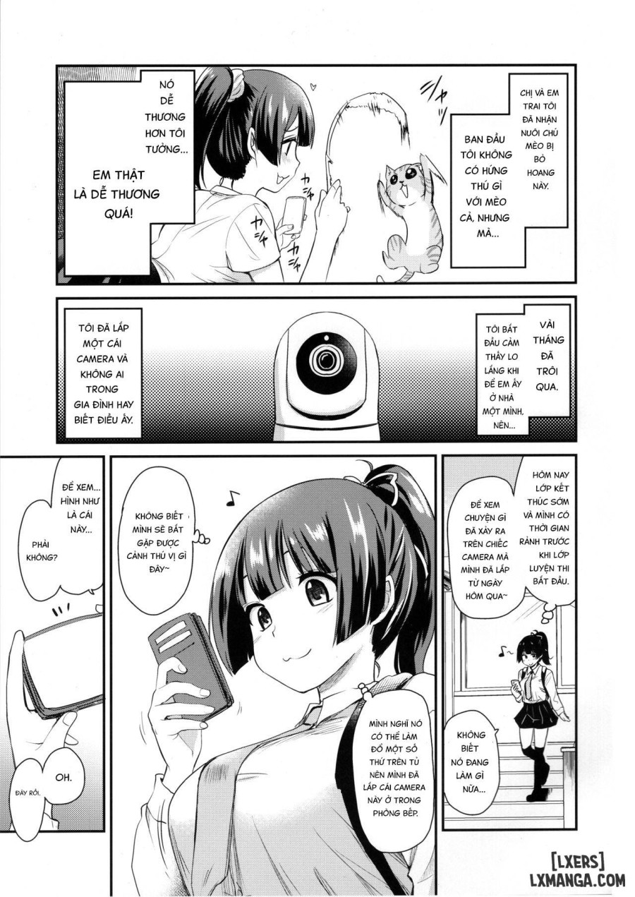 Pet Mimamori Camera ni Ane to Otouto no Sex ga Utsutteta. 