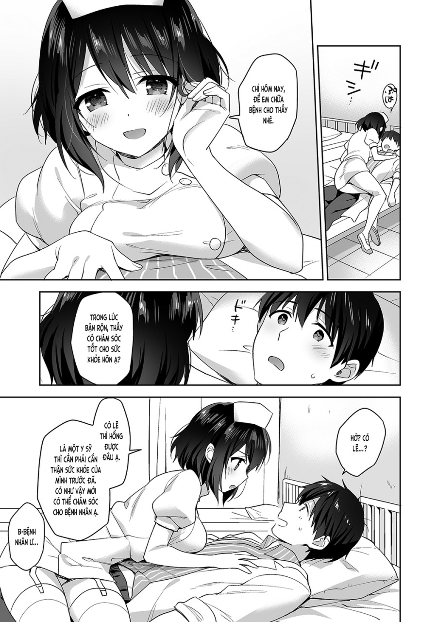 Nagasato-san khéo léo và ngọt ngào ~ Vỗ về trong phòng y tế!~ 
