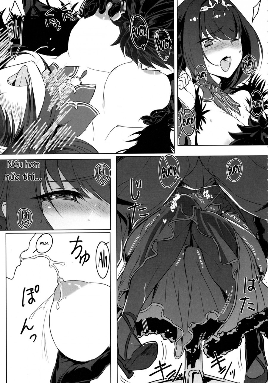Tôi thử hỏi Skadi-sama về làm tình. 