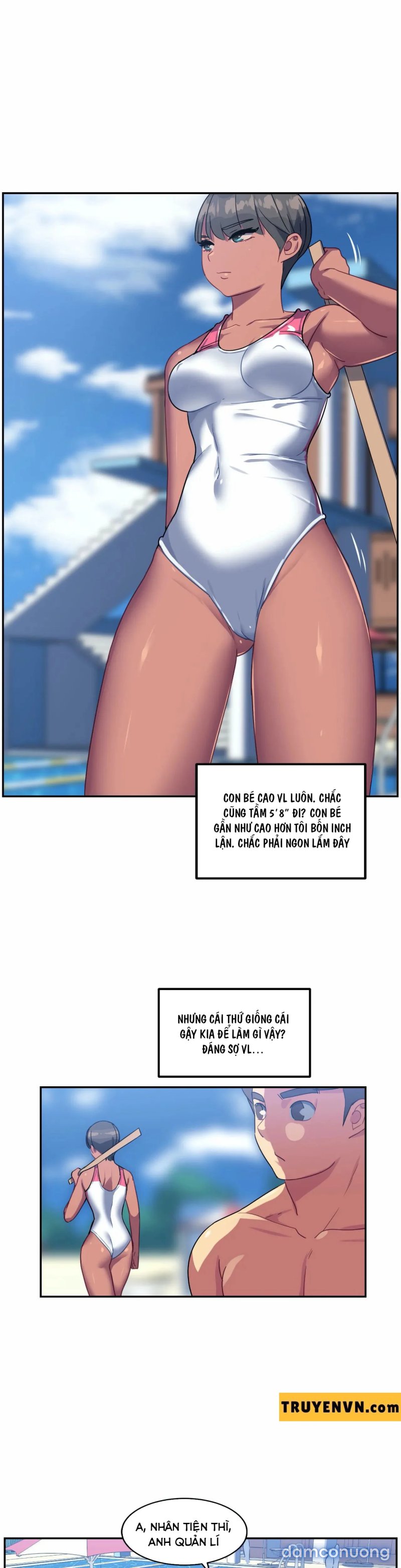 Chị Gái Sexy Ở Hồ Bơi 