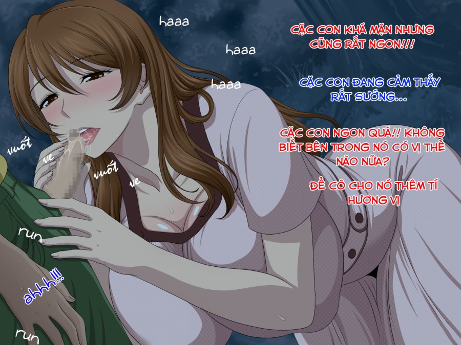 Oba-san to Oikko no Love Love Haramase Natsuyasumi 
