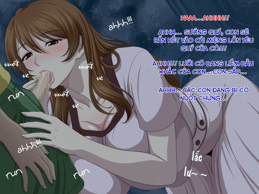 Oba-san to Oikko no Love Love Haramase Natsuyasumi 