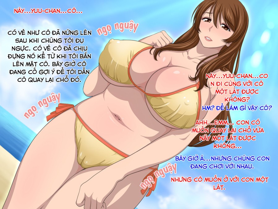 Oba-san to Oikko no Love Love Haramase Natsuyasumi 