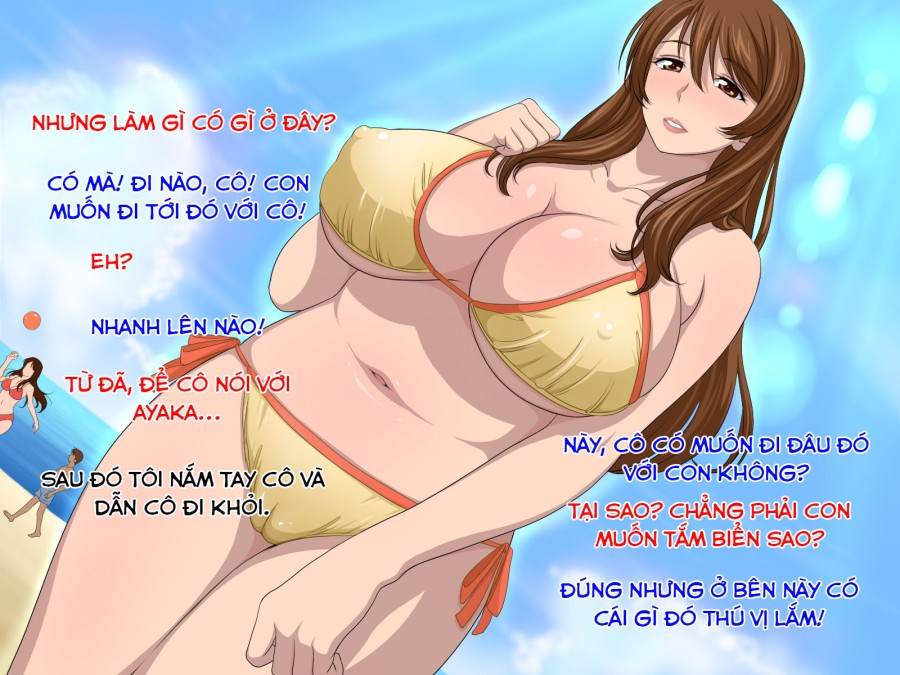 Oba-san to Oikko no Love Love Haramase Natsuyasumi 