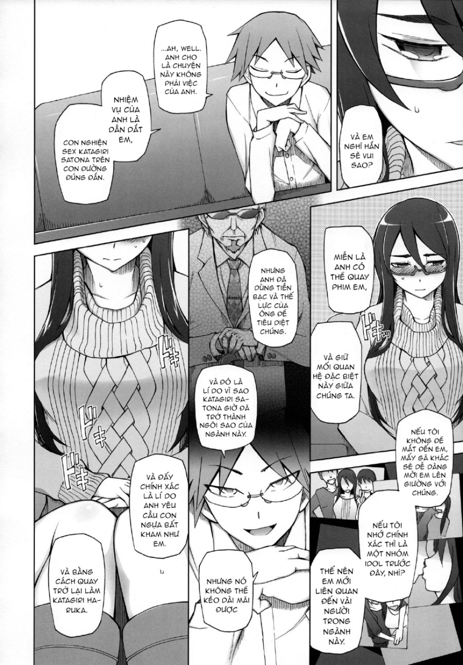 Kanojo Wa Chou Yuumei Geinoujin... Soshite Boku Ni Naisho De AV Joyuu Satomi-Satona Gojitsudan 