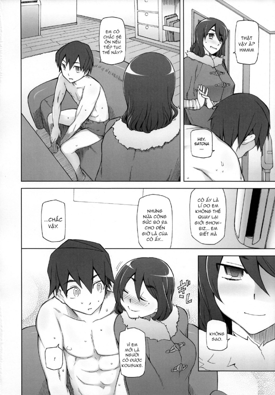 Kanojo Wa Chou Yuumei Geinoujin... Soshite Boku Ni Naisho De AV Joyuu Satomi-Satona Gojitsudan 