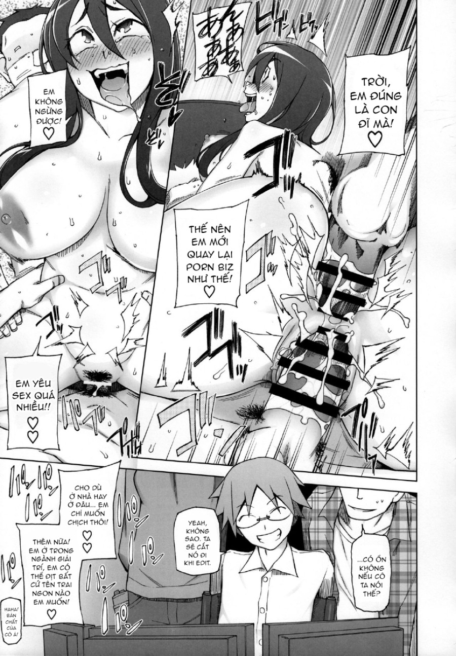 Kanojo Wa Chou Yuumei Geinoujin... Soshite Boku Ni Naisho De AV Joyuu Satomi-Satona Gojitsudan 