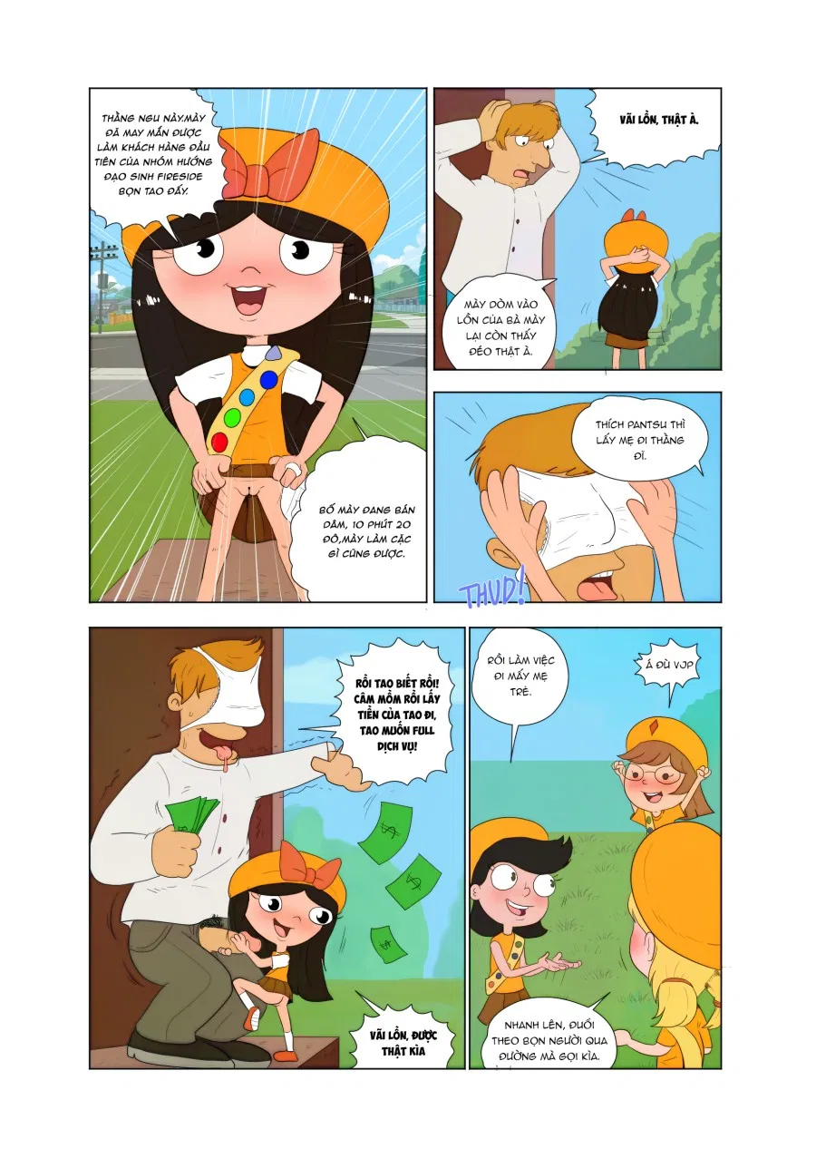 Phineas và Ferb: Fireslut Girls 