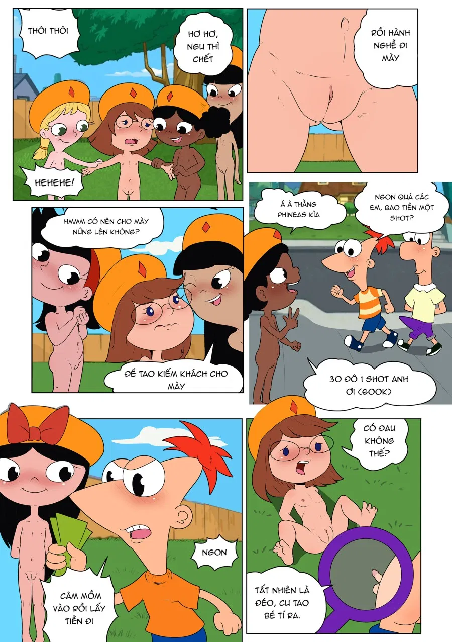 Phineas và Ferb: Fireslut Girls 