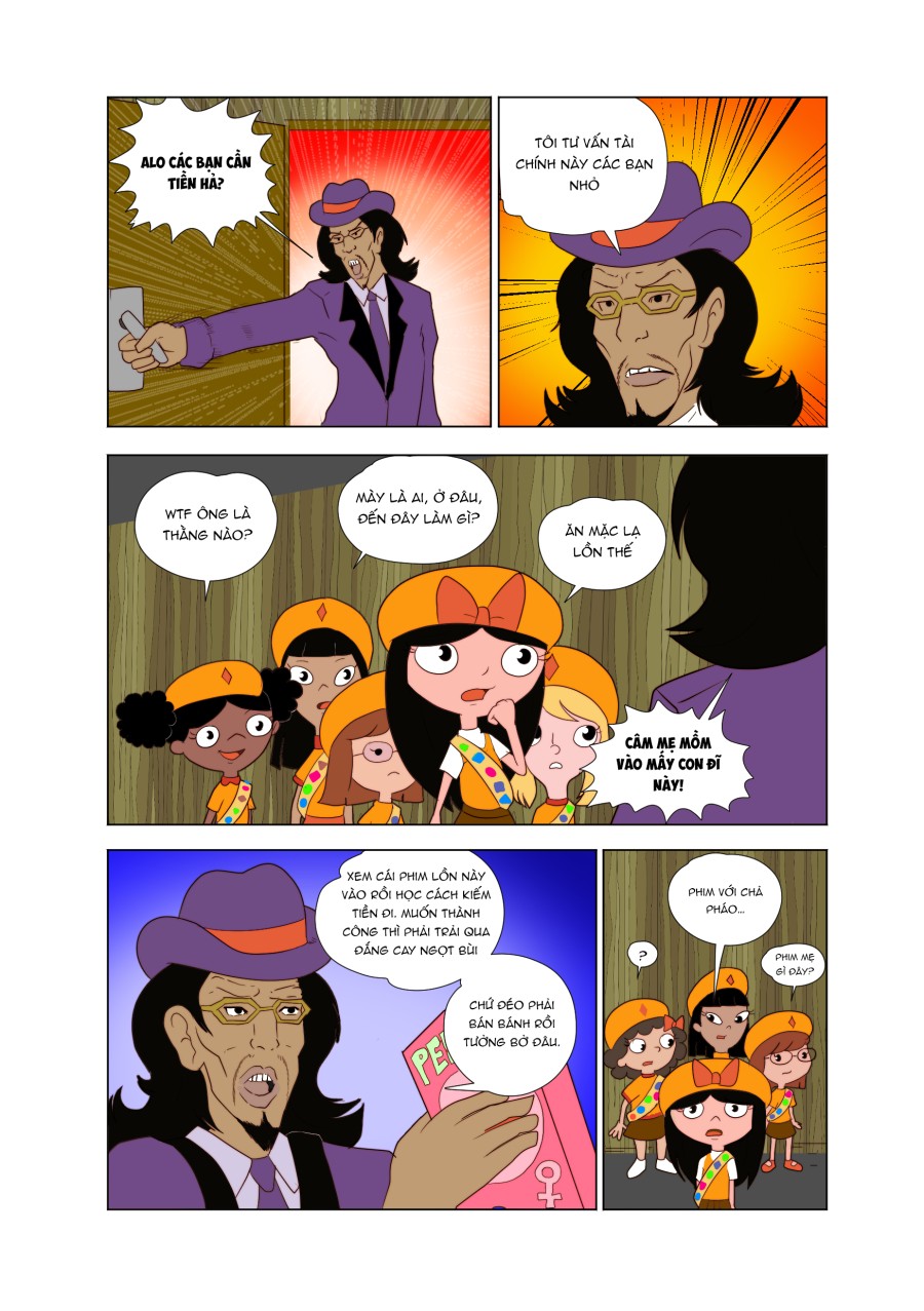 Phineas và Ferb: Fireslut Girls 