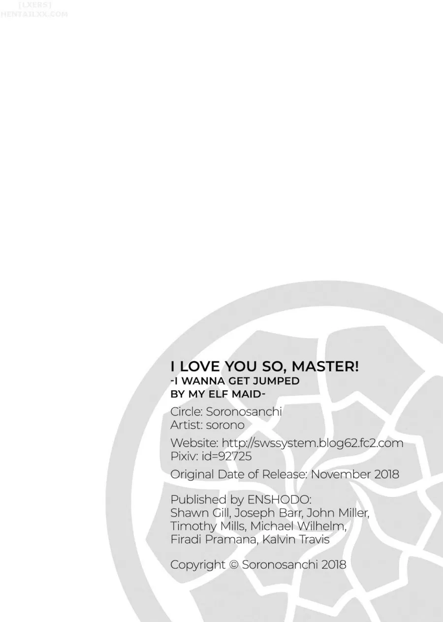 I Love You So, Young Master! 