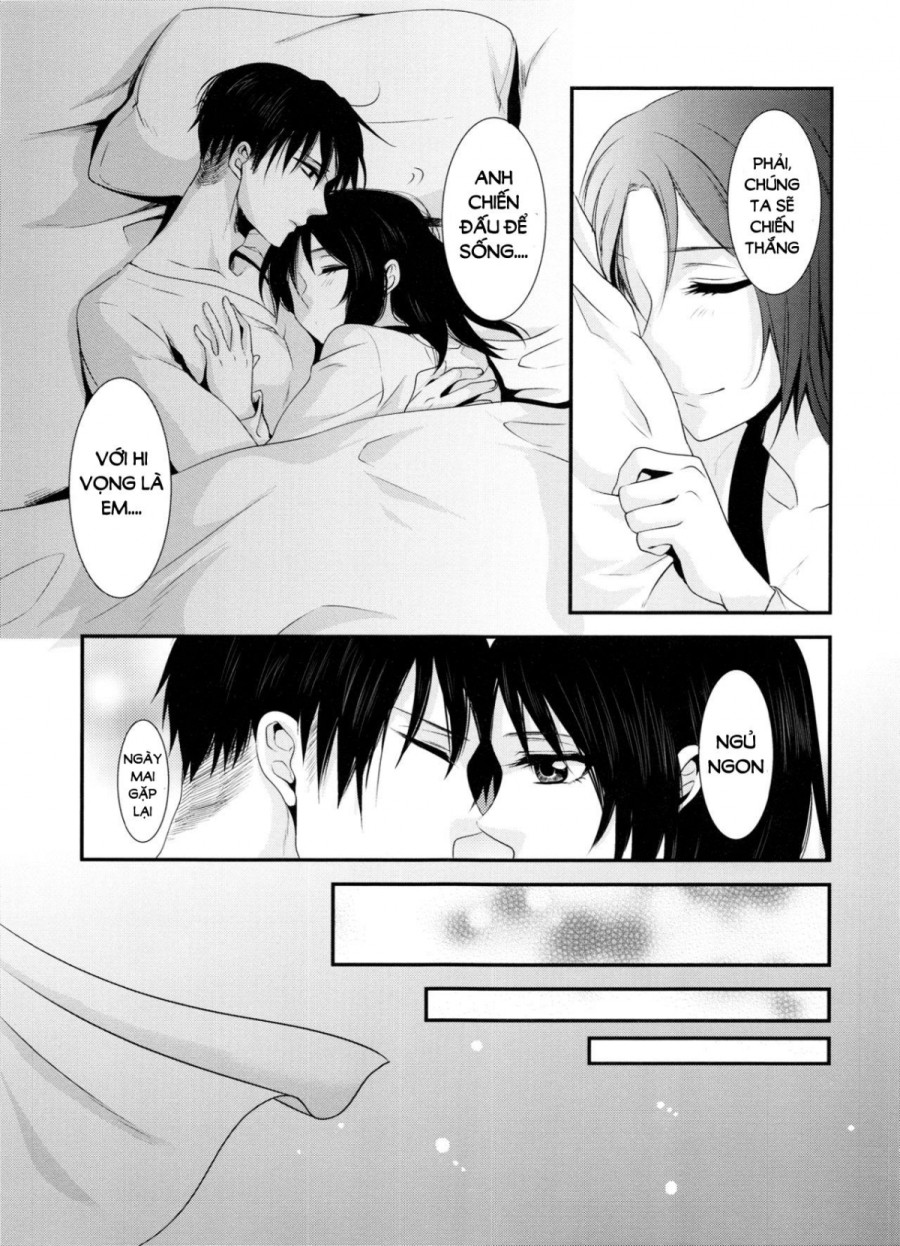 Kiss me once again (Shingeki no Kyojin) 